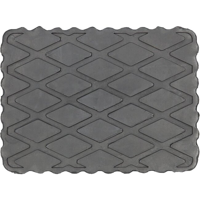 KS Tools Tapis en caoutchouc 02 pour ponts élévateurs, 160 x 120 x 30 mm - 160.0477