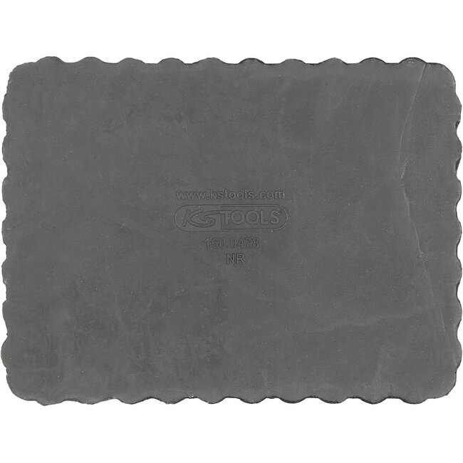 KS Tools Tapis en caoutchouc 03 pour ponts élévateurs, 160 x 120 x 40 mm - 160.0478