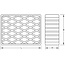 KS Tools Gummiauflage 04 für Hebebühnen, 160 x 120 x 60 mm  - 160.0479