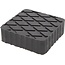 KS Tools Gummiauflage 08 für Hebebühnen, 116,5 x 116,5 x 36,5 mm  - 160.0483