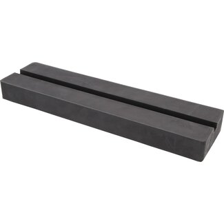 KS Tools Rubberonderlegger 09 met groef voor hefbruggen - 373 x 100 x 35 mm