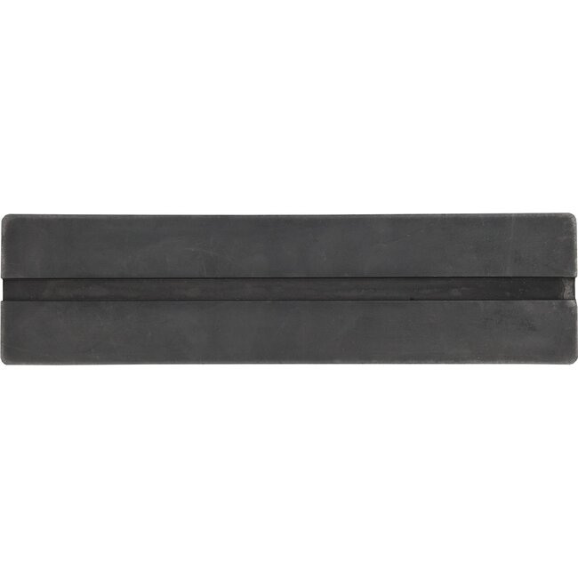 KS Tools Rubber pad 09 with groove for lifting platforms, 373 x 100 x 35 mm - 160.0484