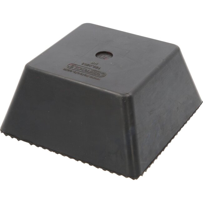 KS Tools Gummiauflage 17 für Hebebühnen, 150 x 150 x 70 mm - 160.0503