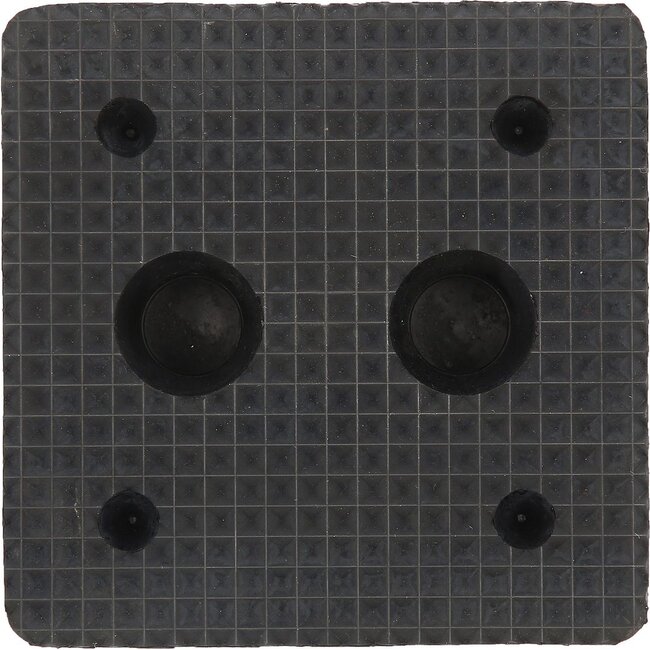 KS Tools Rubber support 17 for lifting platforms, 150 x 150 x 70 mm - 160.0503