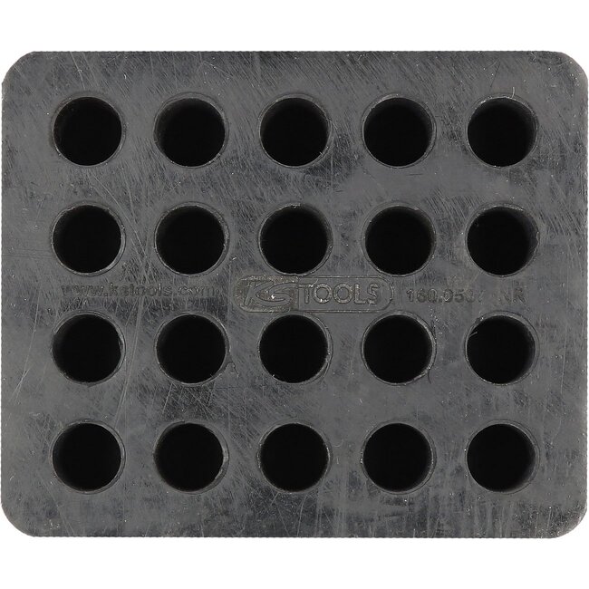 KS Tools Rubber support 18 for lifting platforms, 120 x 100 x 50 mm - 160.0507