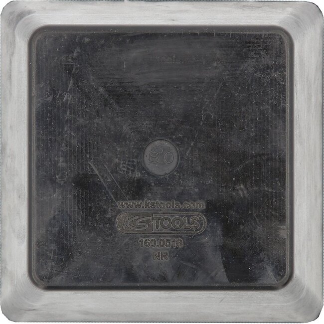 KS Tools Gummiauflage 19 für Hebebühnen, 150 x 150 x 60 mm - 160.0513