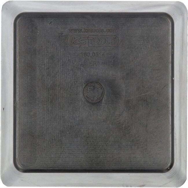 KS Tools Tapis en caoutchouc 20 pour ponts élévateurs, 150 x 150 x 50 mm - 160.0514