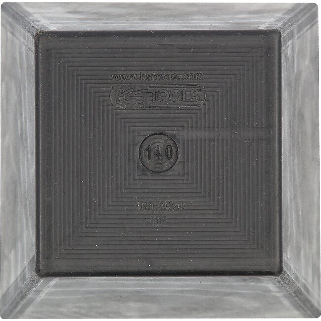 KS Tools Rubber support 22 for lifting platforms, 150 x 150 x 140 mm - 160.0524