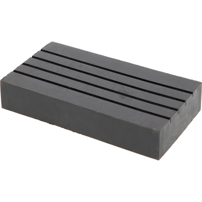 KS Tools Rubberonderlegger 25 voor Romeico hefbruggen - 150 x 80 x 28 mm - 160.0528