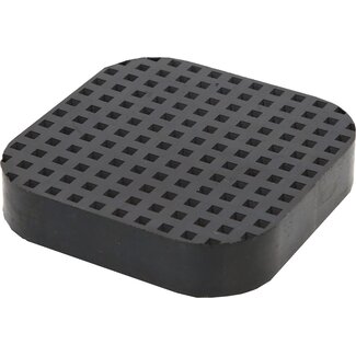 KS Tools Tapis en caoutchouc 01 Universel pour crics rouleurs, 120 x 120 x 25 mm