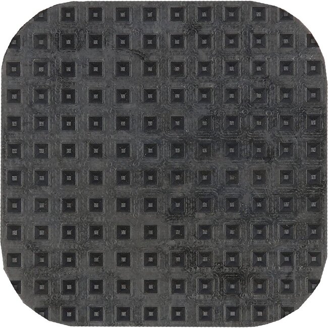 KS Tools Rubber support 01 Universal for trolley jacks, 120 x 120 x 25 mm - 160.0529