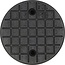 KS Tools Rubber pad 31 for J. A. Becker lifting platforms, 120 mm diameter - 160.0534