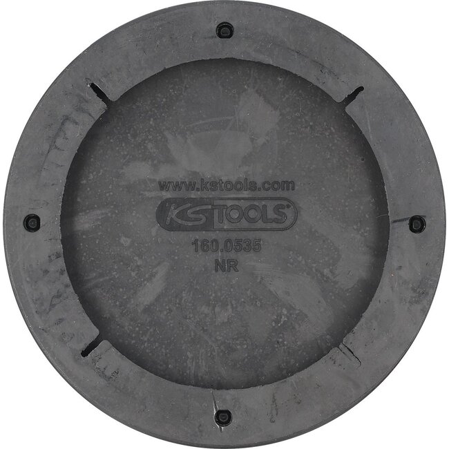 KS Tools Rubber pad 32 for Rotary lifting platforms, 123 mm diameter - 160.0535