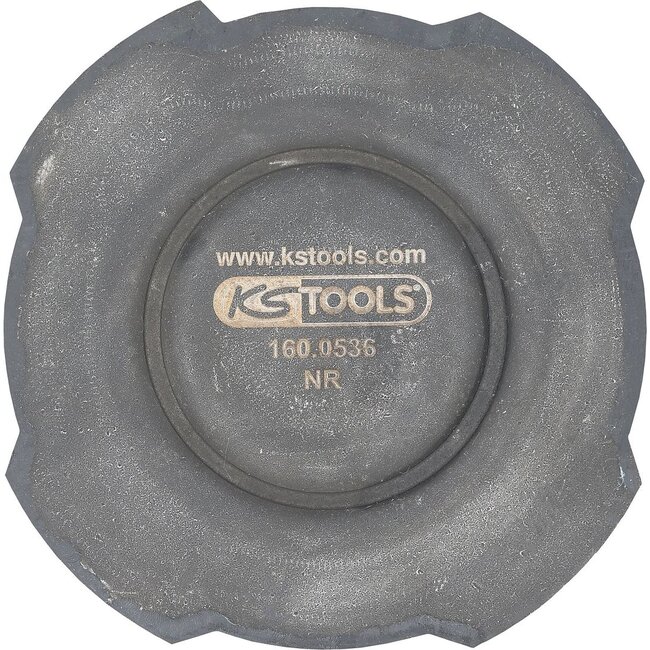 KS Tools Rubberschotel 33 voor MWH / Consul hefbruggen Ø 137 mm - 160.0536