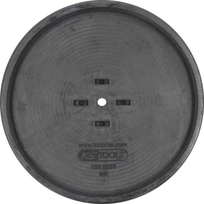 KS Tools Gummiteller 40 für HOFMANN Hebebühnen, Ø 160 mm - 160.0551
