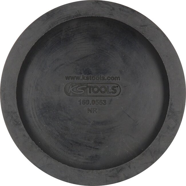 KS Tools Rubber pad 41 for Zippo lifting platforms, 127 mm diameter - 160.0553