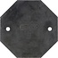 KS Tools Rubber pad 44 for RP-Tools lifting platforms, 125 mm diameter - 160.0557