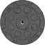 KS Tools Rubber pad 46 for HOFMANN lifting platforms, 140 mm diameter - 160.0559