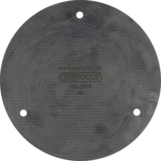 KS Tools Rubber pad 48 for Zippo lifting platforms, 150 mm diameter - 160.0575