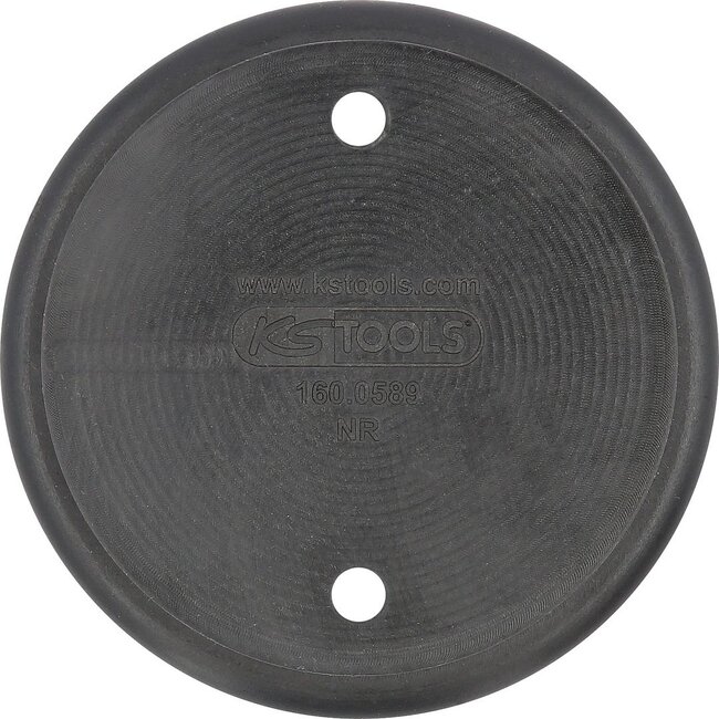 KS Tools Rubber pad 57 for J.A. Becker lifting platforms, 115 mm diameter - 160.0589