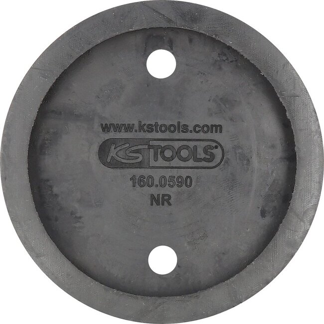KS Tools Rubber pad 58 for MAHA / Slift lifting platforms, 100 mm diameter - 160.0590