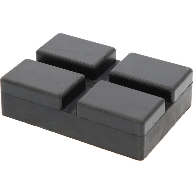 KS Tools Gummiauflage 42 für Rotary Hebebühnen, 128 x 89 x 35 mm - 160.0602