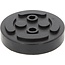 KS Tools Rubber pad 64 for EVER ETERNAL lifting platforms, 130 mm diameter - 160.0603