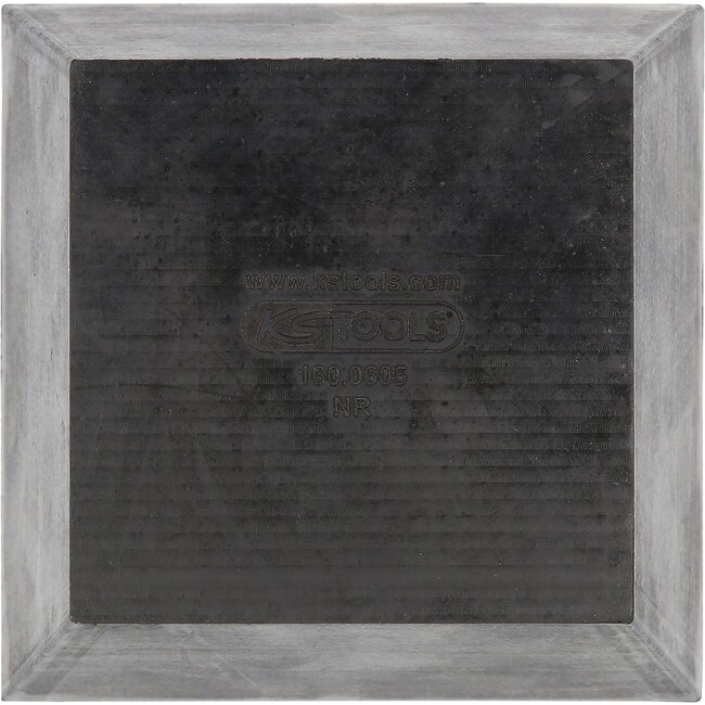 KS Tools Rubberonderlegger 44 voor hefbruggen - 135 x 100 x 70 mm - 160.0605