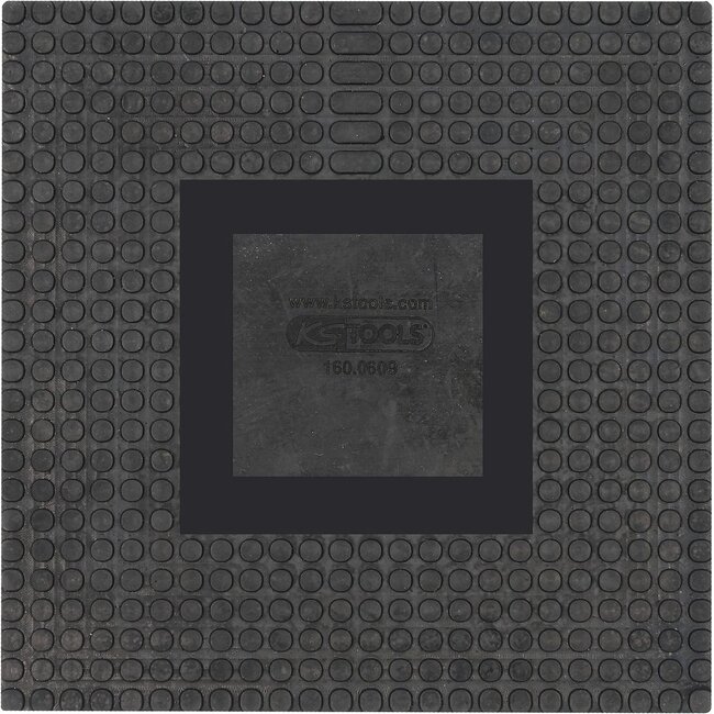 KS Tools Rubber support 45 for lifting platforms, 120 x 120 x 60 mm - 160.0609
