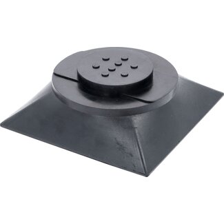 KS Tools Rubberonderlegger 46 voor hefbruggen - 135 x 135 x 42 mm