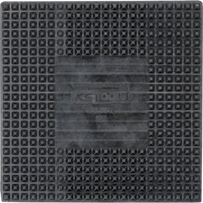 KS Tools Rubberonderlegger 46 voor hefbruggen - 135 x 135 x 42 mm - 160.0616