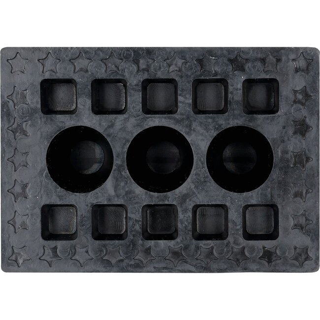 KS Tools Rubber support 47 for lifting platforms, 140 x 100 x 60 mm - 160.0617