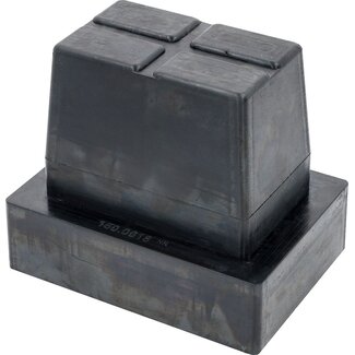 KS Tools Rubberonderlegger 48 voor hefbruggen - 140 x 100 x 120 mm