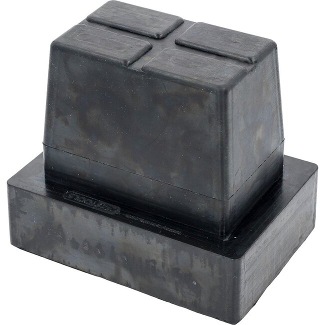 KS Tools Rubberonderlegger 48 voor hefbruggen - 140 x 100 x 120 mm - 160.0618