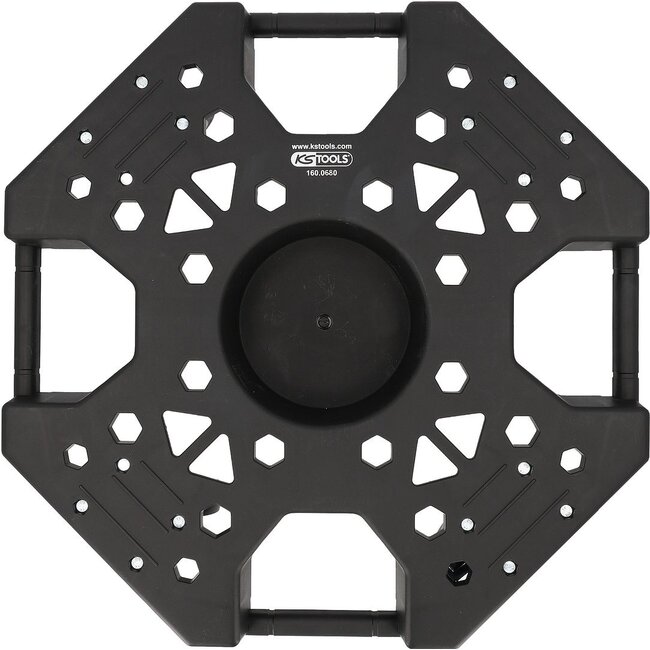 KS Tools Wheel rim and tire manager, load capacity 136 kg, Ø 800 mm - 160.0680