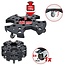 KS Tools Wheel rim and tire manager, load capacity 136 kg, Ø 640 mm - 160.0690