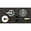 KS Tools Brake bleeding adapter set for Tesla, 3-pcs - 160.0695