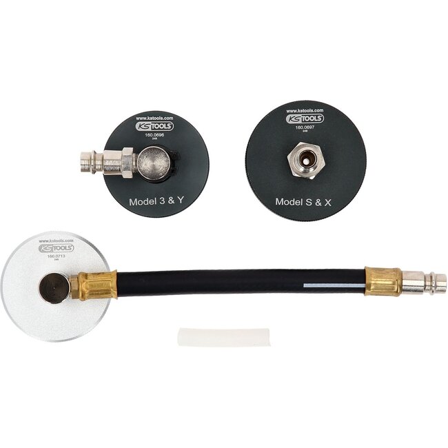 KS Tools Adapter-Satz zur Bremsentlüftung für Tesla, 3-tlg - 160.0695