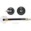KS Tools Brake bleeding adapter set for Tesla, 3-pcs - 160.0695