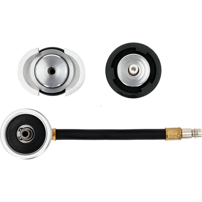 KS Tools Brake bleeding adapter set for Tesla, 3-pcs - 160.0695
