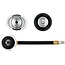 KS Tools Brake bleeding adapter set for Tesla, 3-pcs - 160.0695