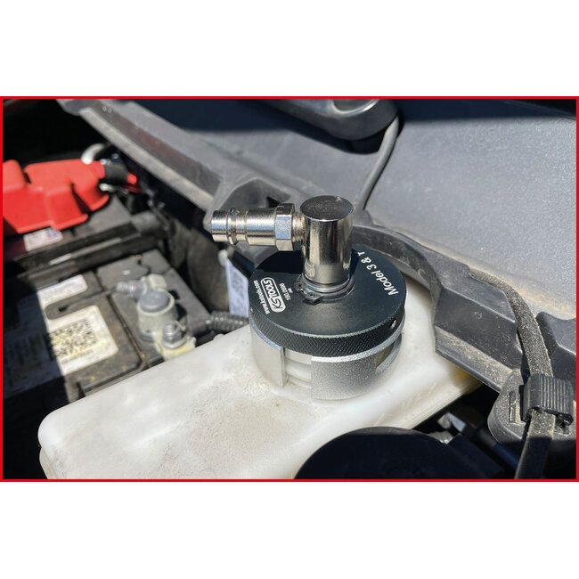 KS Tools Brake bleeding adapter set for Tesla, 3-pcs - 160.0695