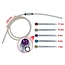 KS Tools Brake bleeding wrench set, 6 pcs - 160.0725