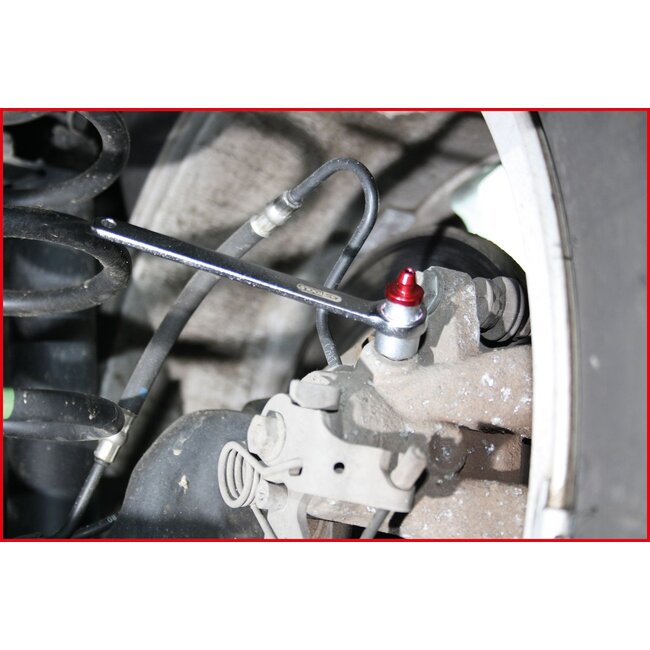 KS Tools Bremsen-Entlüftungsschlüssel-Satz, 6-tlg - 160.0725