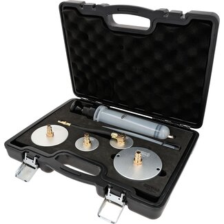 KS Tools Jeu d’adaptateurs universel pour la purge des freins avec pompe manuelle, 5 pcs