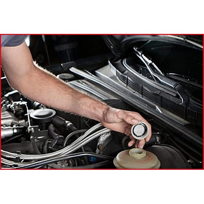 KS Tools Universal-Entlüfterstutzen-Adapter-Satz zur Bremsenentlüftung, 17-tlg - 160.0815