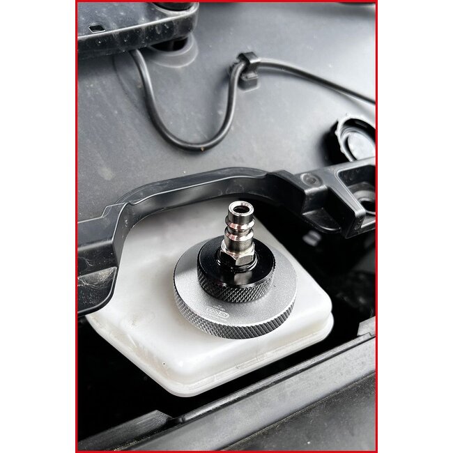 KS Tools Universal-Entlüfterstutzen-Adapter-Satz zur Bremsenentlüftung, 17-tlg - 160.0815