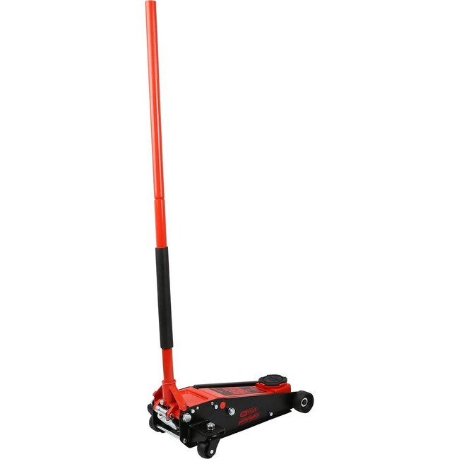 KS Tools performance hydraulic steel jack, 3000 kg, lifting height: 120 – 456 mm - 160.1010