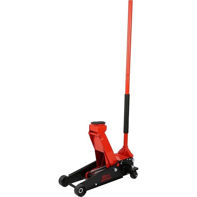 KS Tools performance hydraulic steel jack, 3000 kg, lifting height: 120 – 456 mm - 160.1010