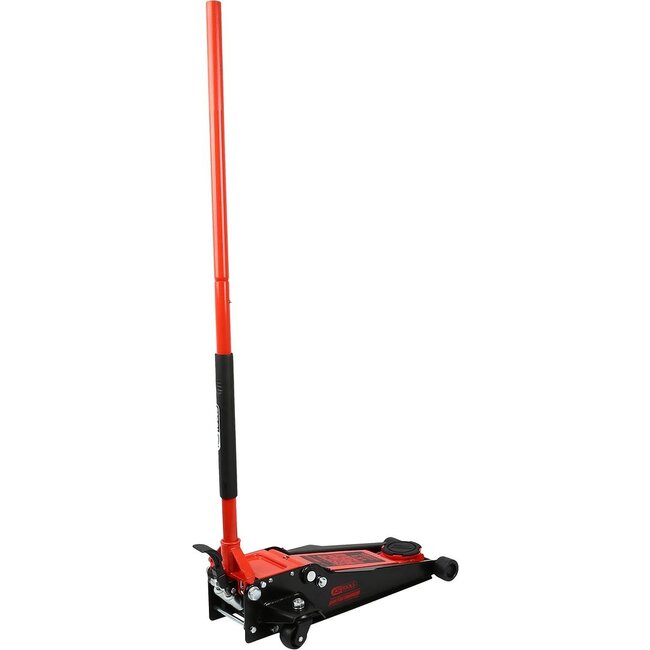 KS Tools performance hydraulic steel jack, 2500 kg, flat, lifting height: 75 – 510 mm - 160.1015